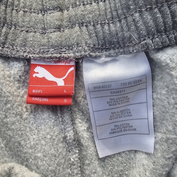 Boys Puma Sweatpants - Picture 6 of 7